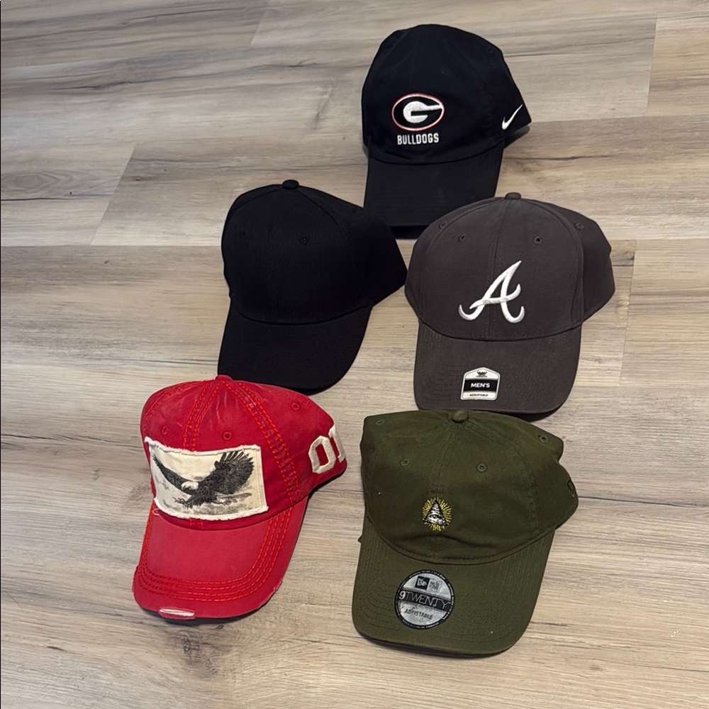 Assorted Baseball Caps Collection - image 1